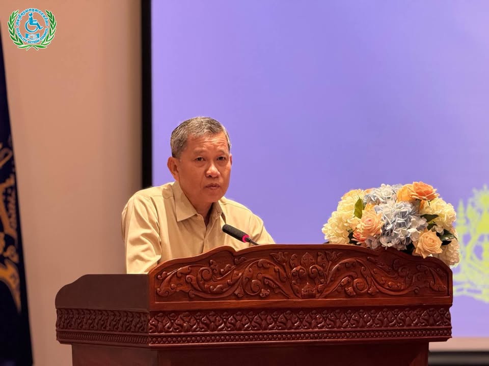មន្ត្រីបច្ចេកទេសនៃអគ្គលេខាធិការដ្ឋានក្រុមប្រឹក្សាសកម្មភាពជនពិការ ចូលរួមវគ្គបណ្តុះបណ្តាលស្តីពីការដាក់ពិន្ទុបរិយាបន្នពិការភាព Disability Inclusive Marker