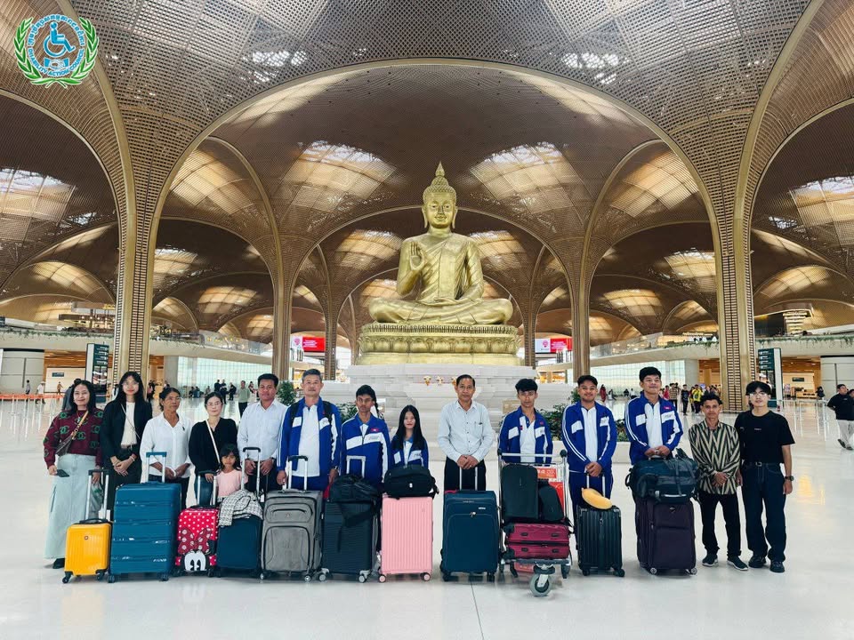 យុវជនមានពិការភាពទៅចូលរួមពិធីប្រកួតប្រជែងជាសកលផ្នែកព័ត៌មានវិទ្យា នៅទីក្រុងអ៊ូលសាន សាធារណរដ្ឋកូរ៉េ